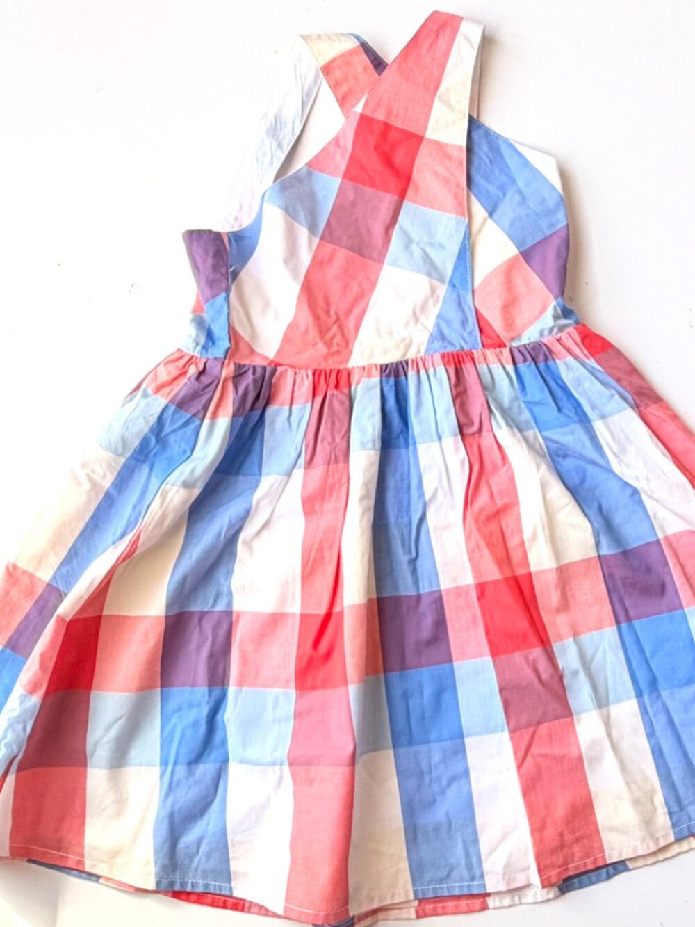 Janie and Jack Plaid Halter Dress